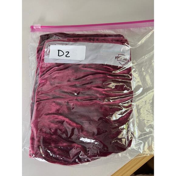 Anthropologie Women's 2 Skirt Monte Velvet Mini Raspberry Red Slit Knee Length - Picture 10 of 10